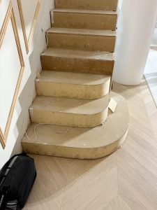 Internal stairs renovation