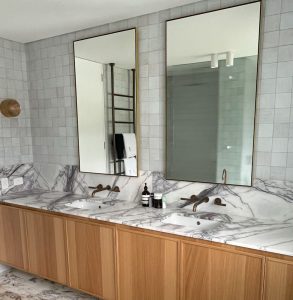Contemporary bathroom renovation