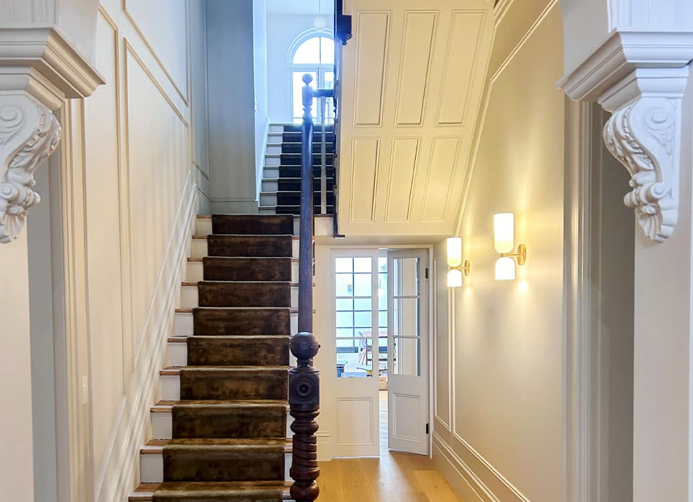 Interior shot of Victorian terrace renovation in Sydney