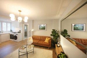 Renovation to a small two bedroom flat in Hillsdale