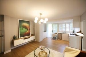 Renovation to a small two bedroom flat in Hillsdale