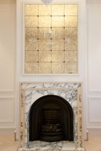 Victorian Terrace living room and fireplace Renovations Paddington